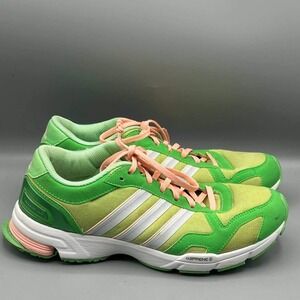 Adidas Marathon 10 Running Shoes Green Pink Women Size‎ 9 YYJ 606004